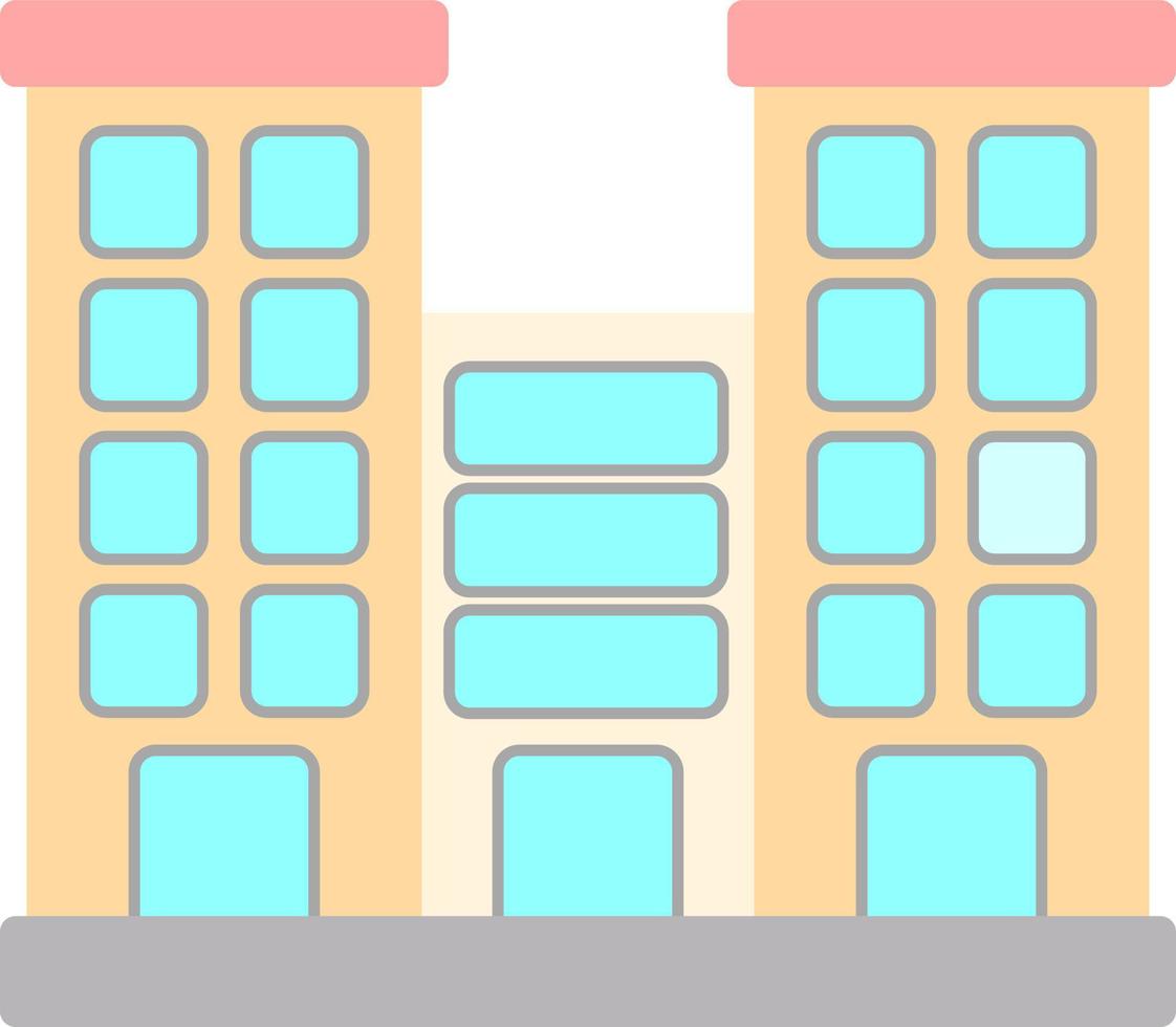 Condominium Vector Icon Design