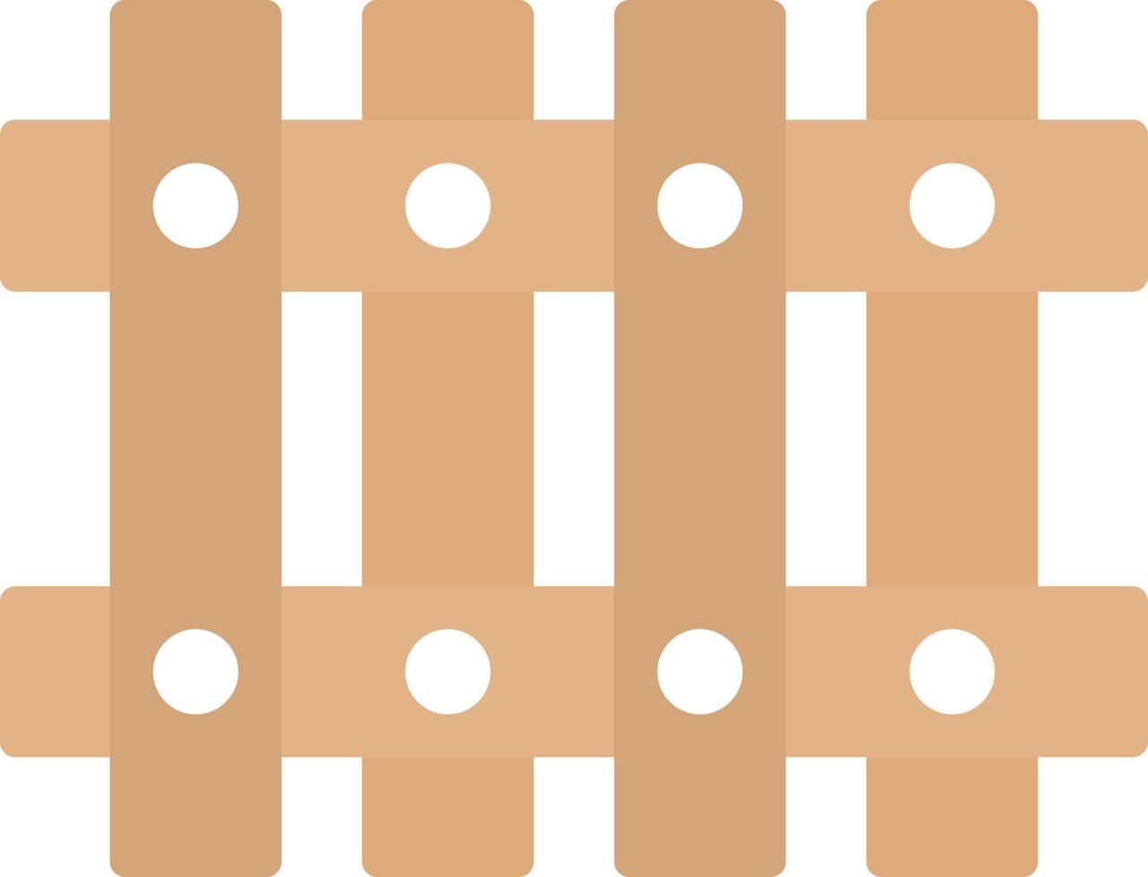 Fence Vector Icon Design