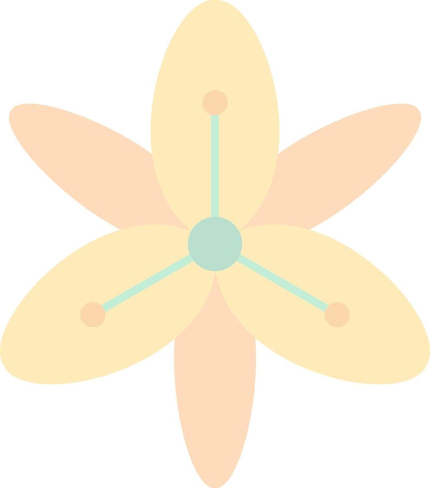 Tiger Lily Vector Icon Design