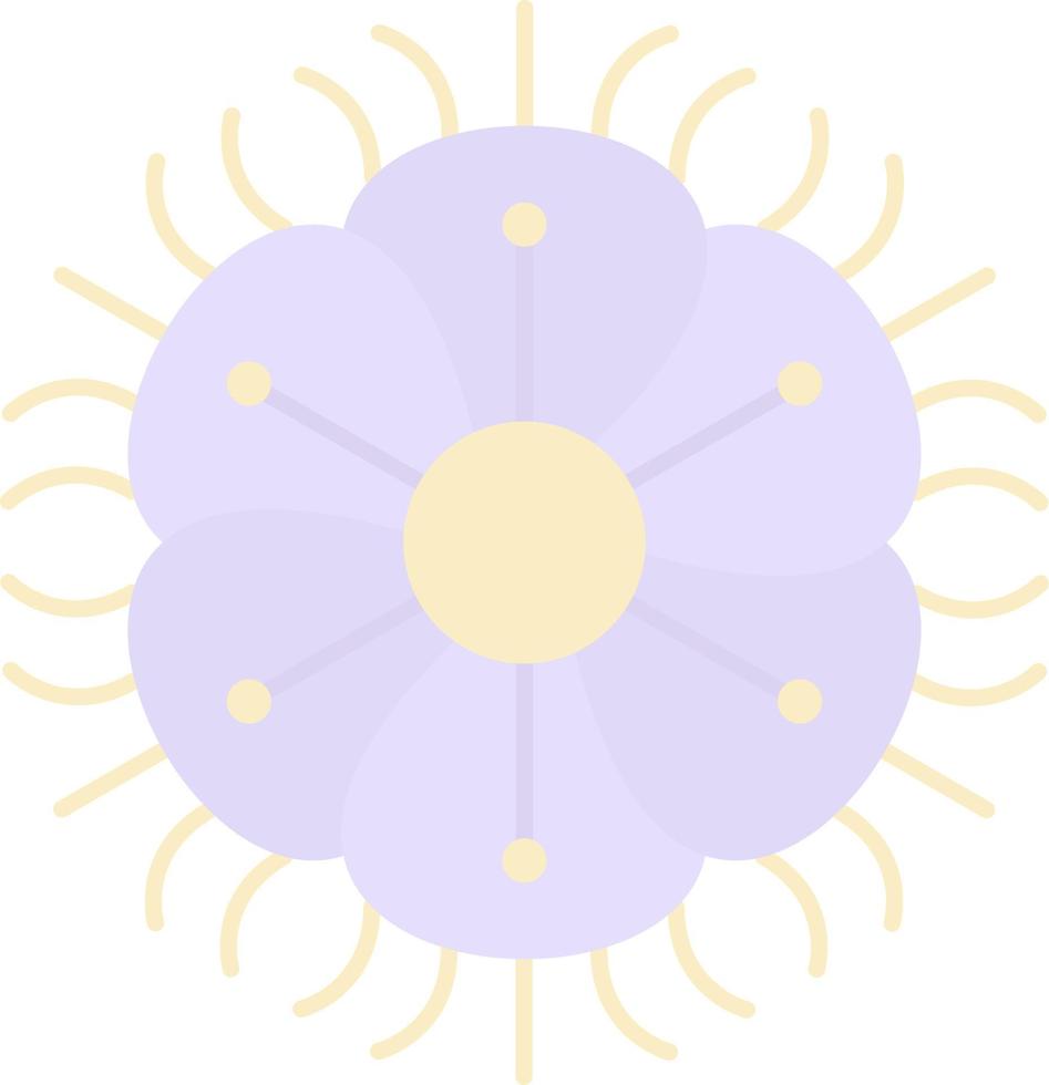 Fringed Dianthus Vector Icon Design