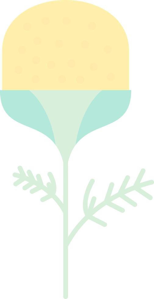 Pineappleweed Vector Icon Design