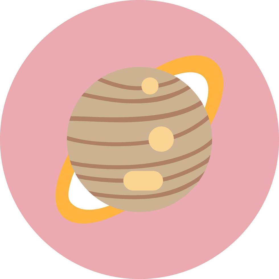 Saturn Vector Icon