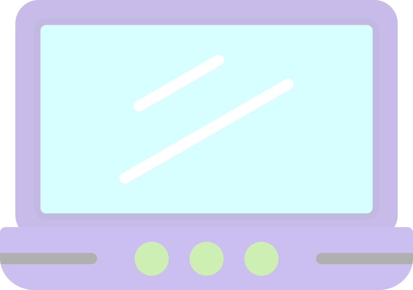 Laptop Vector Icon Design