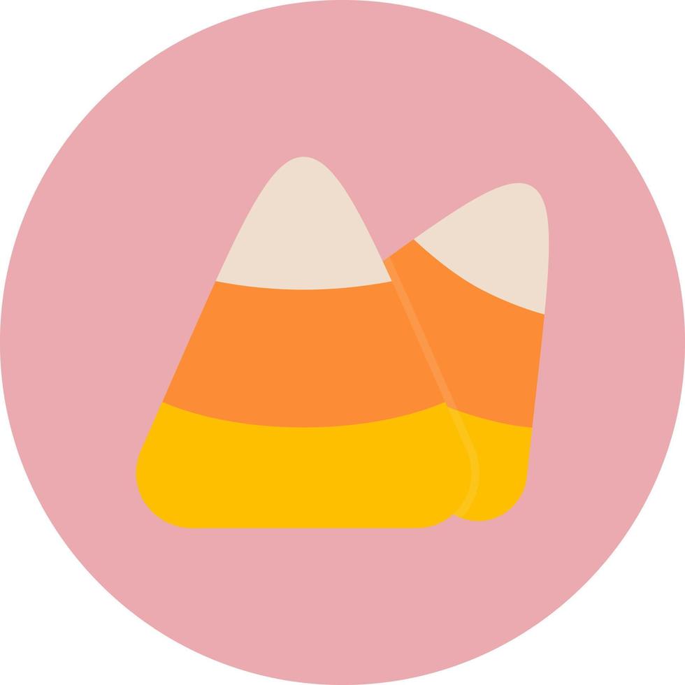 Candy Corn Vector Icon