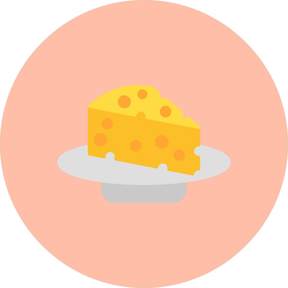 Cheese Serve Vector Icon