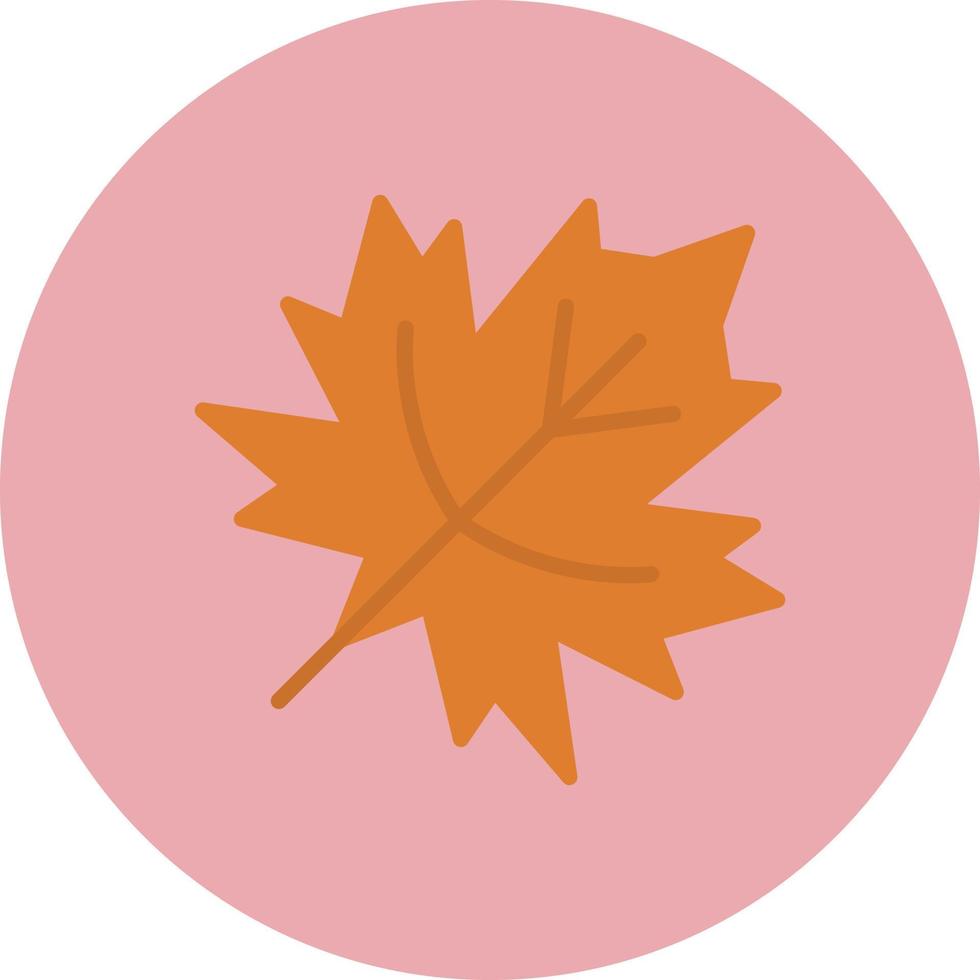icono de vector de hojas secas