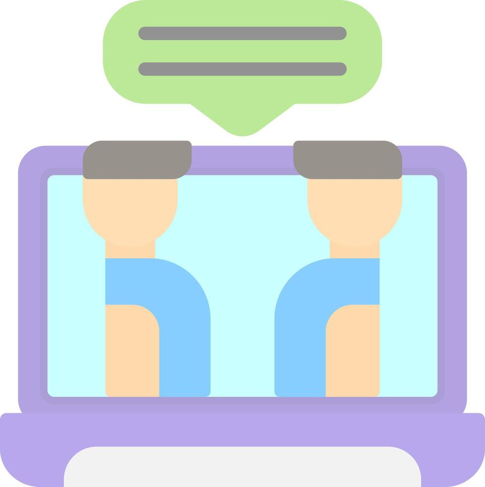 Meeting Vector Icon Design