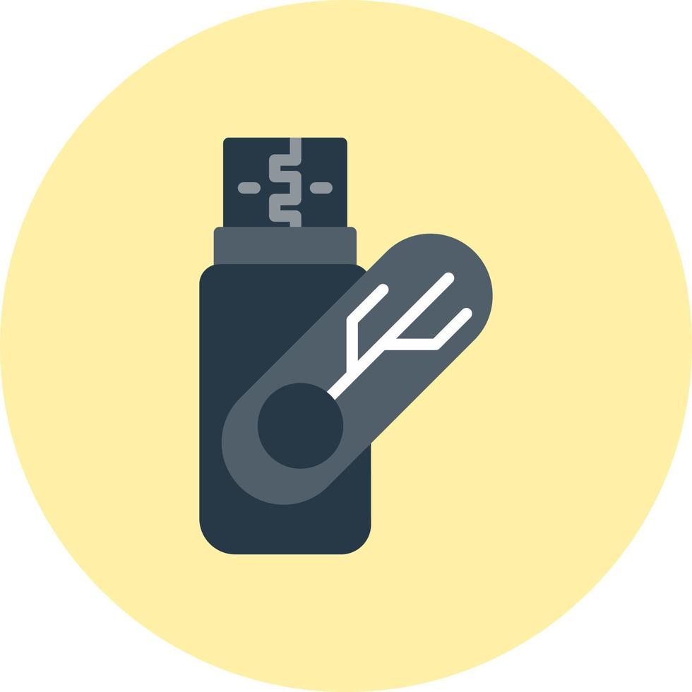 Usb Stick Vector Icon