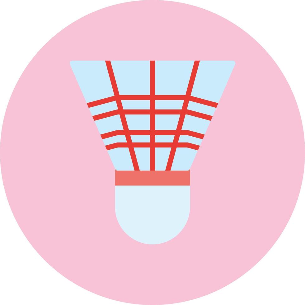 Shuttlecock Vector Icon