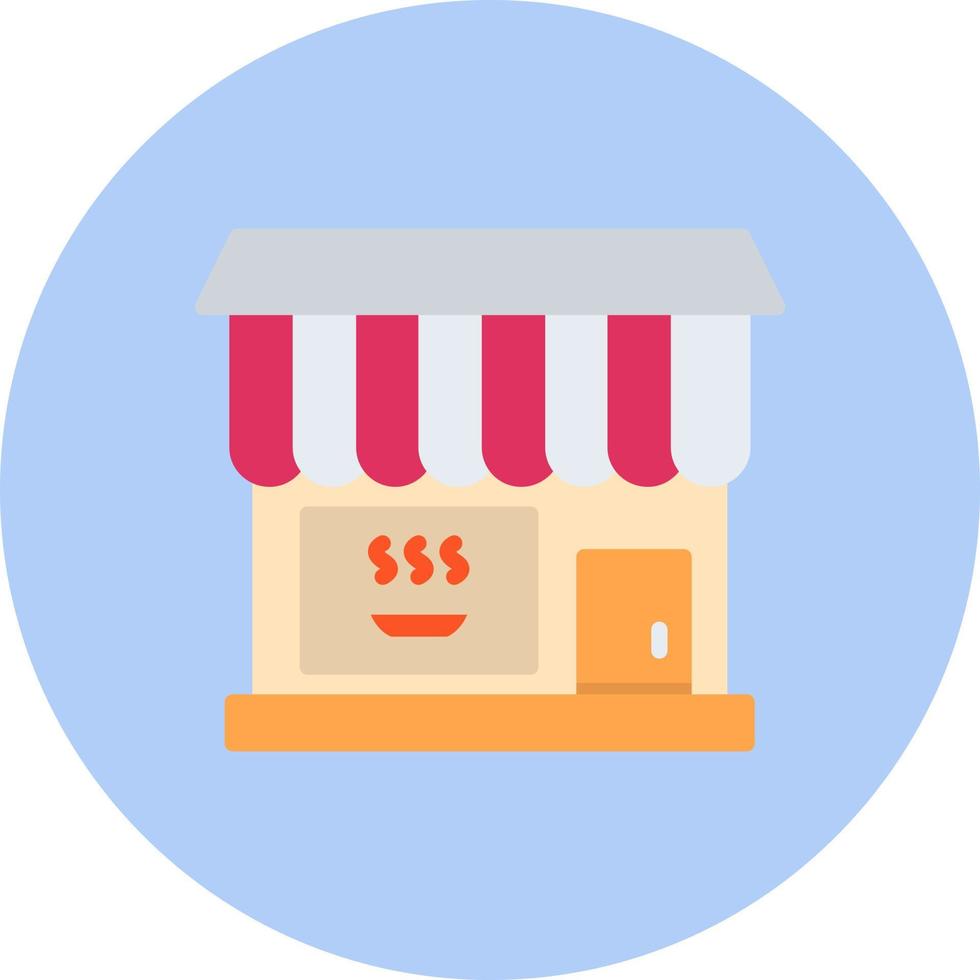 icono de vector de tienda de panadería