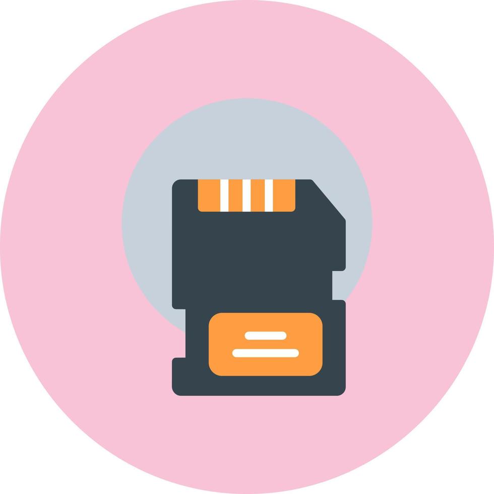 Memory Card Vector Icon