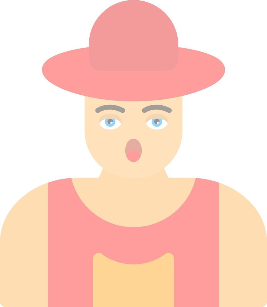 Farmer Vector Icon Design