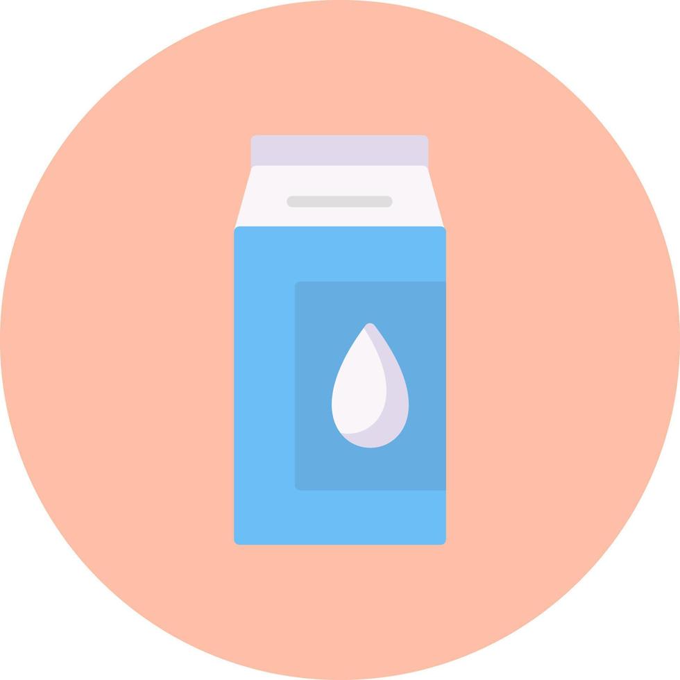 Milk Box Vector Icon