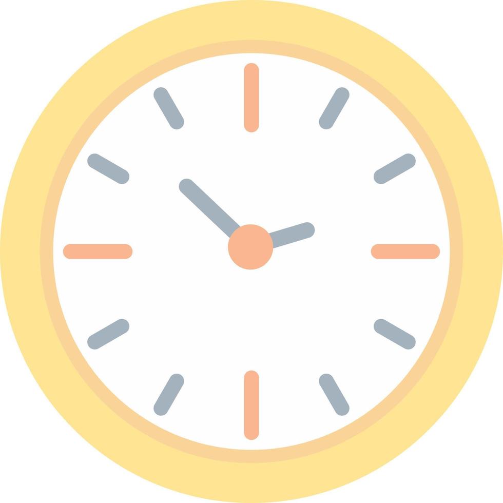 Clock Vector Icon Design