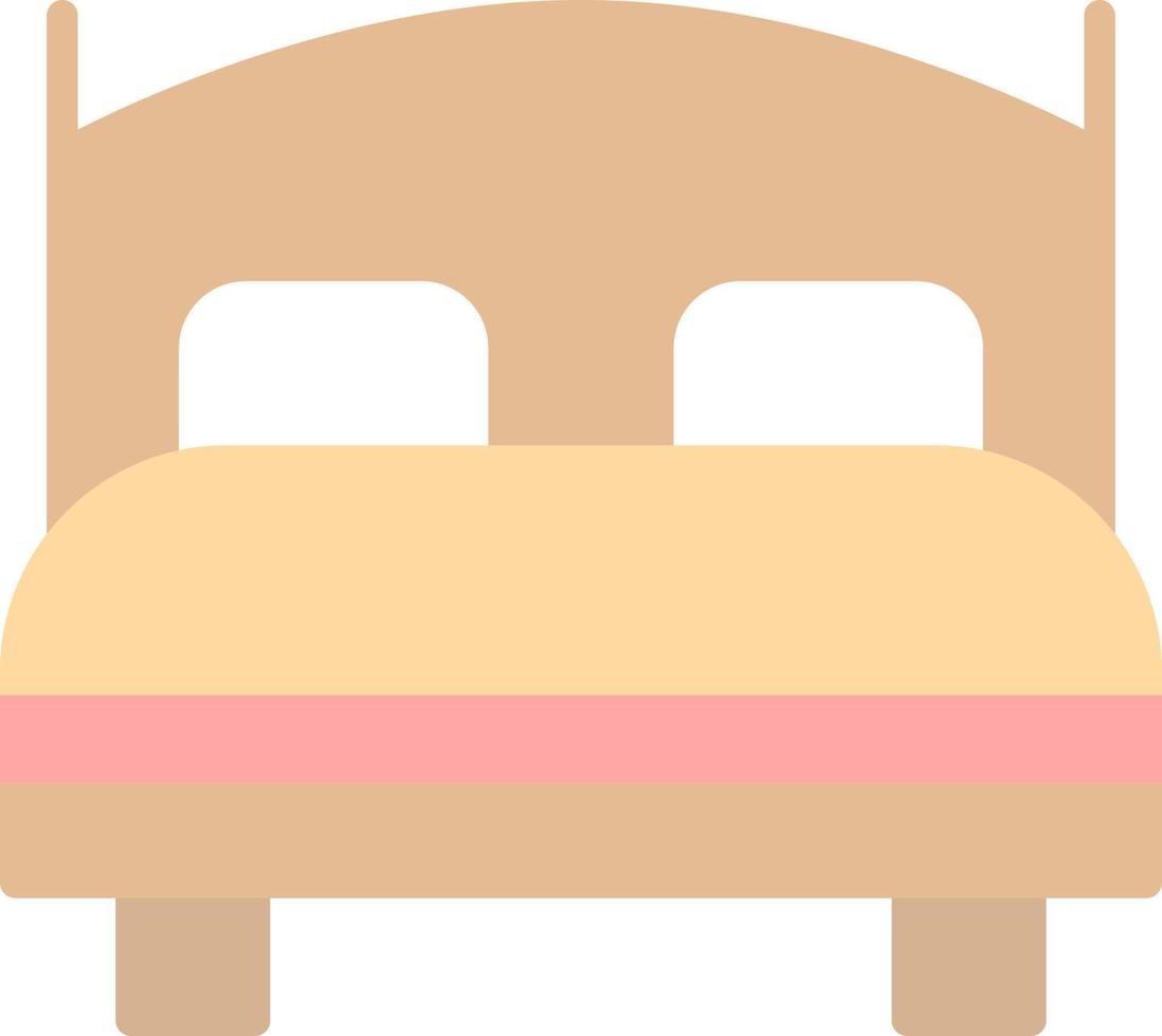 Bed Vector Icon Design