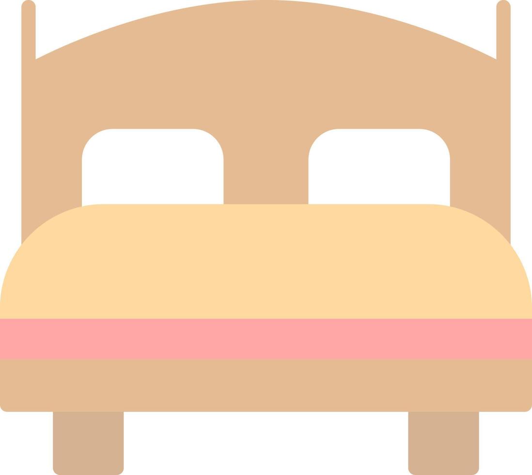 Bed Vector Icon Design