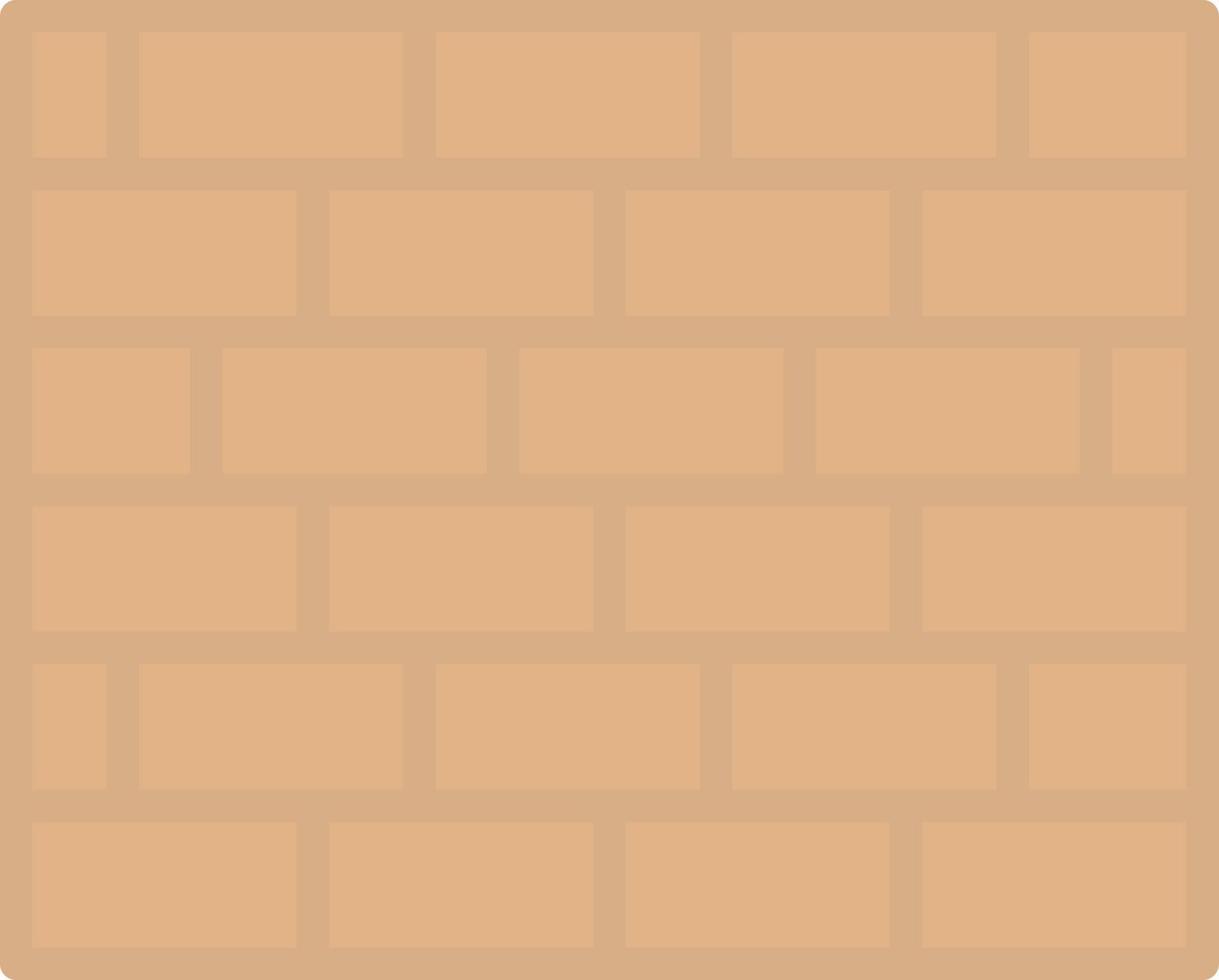 Brickwall Vector Icon Design