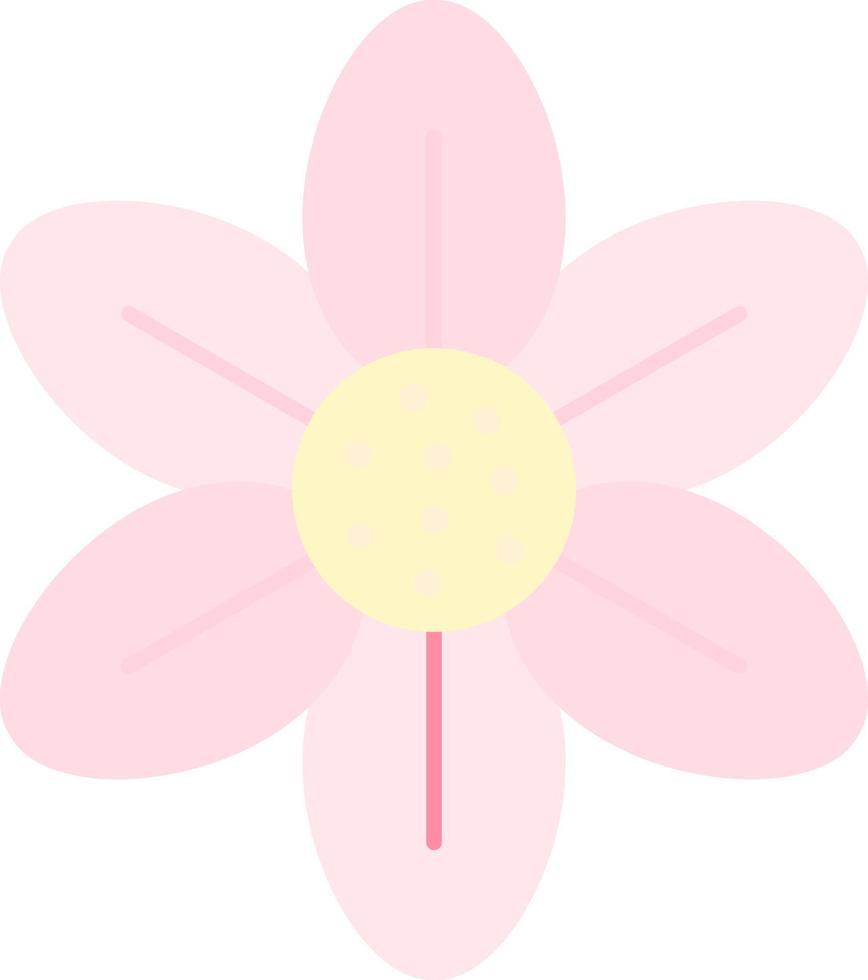 Cherry Blossom Vector Icon Design