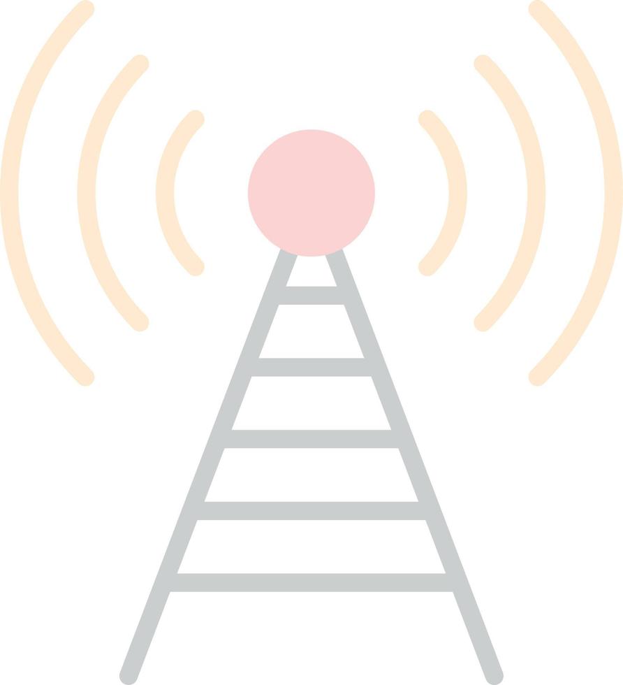 Broadcasting Vector Icon Design