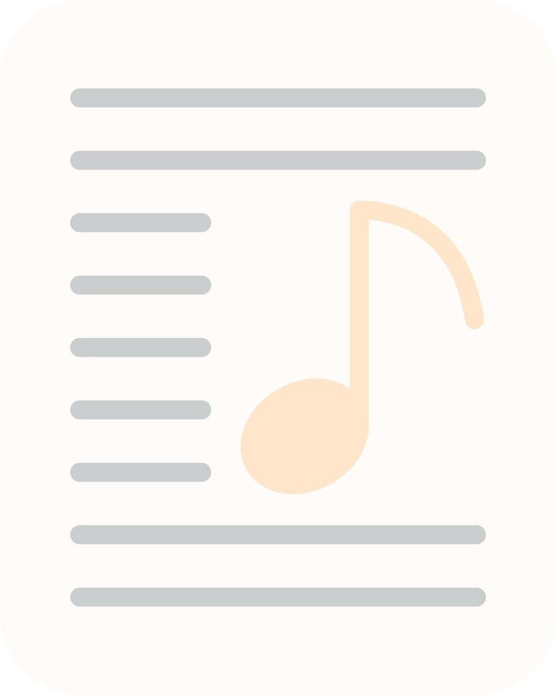 Playlist Vector Icon Design