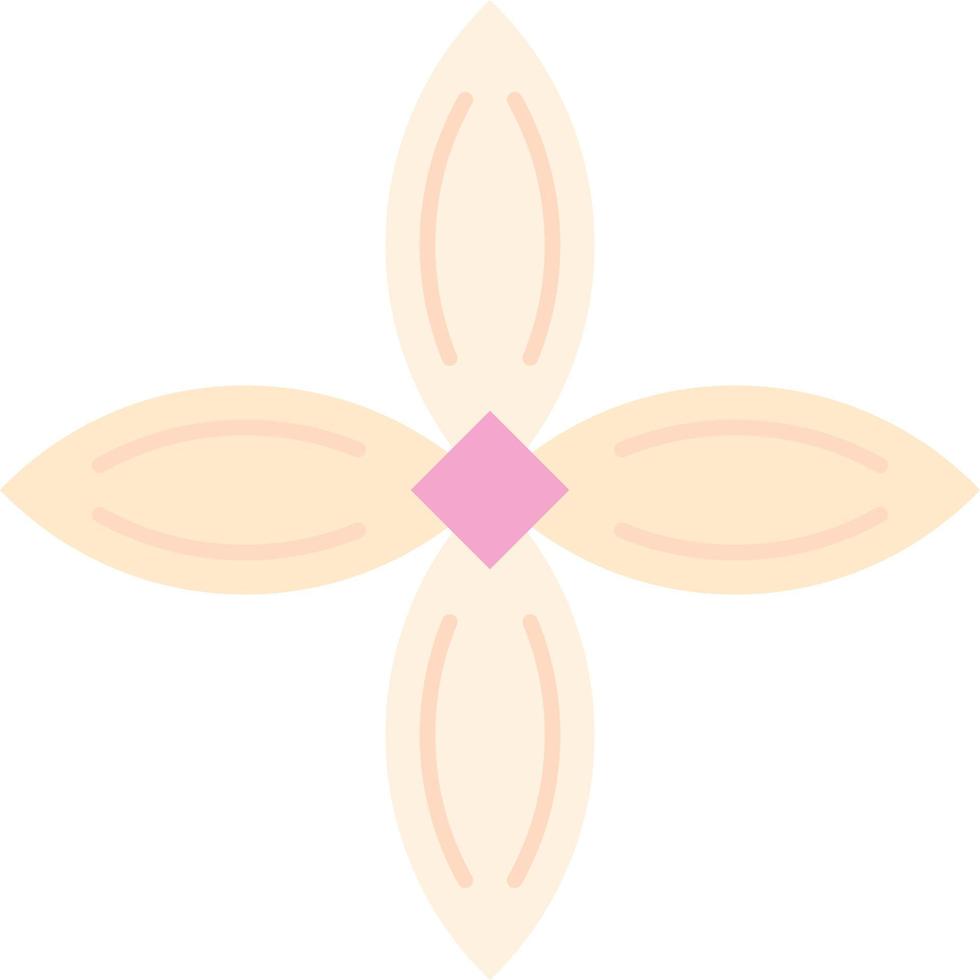 Bouvardia Vector Icon Design