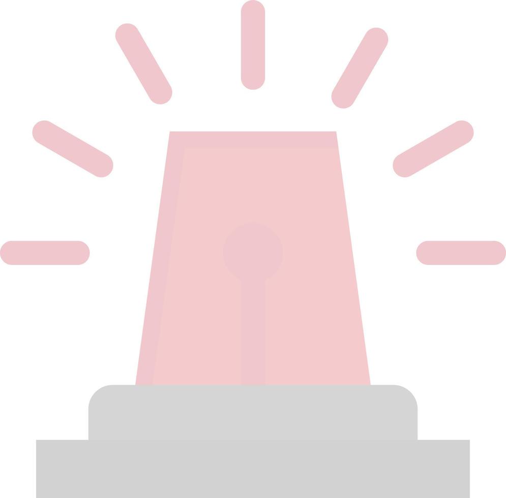 Security Alarm Vector Icon Design