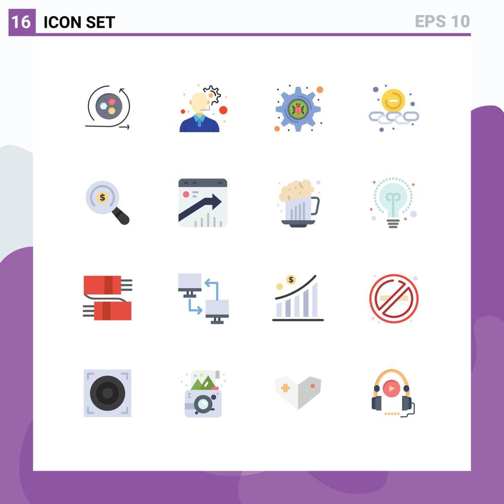 paquete de iconos de vectores de stock de 16 signos y símbolos de línea para el mercado de compras hacker comercio electrónico paquete editable más pequeño de elementos creativos de diseño de vectores