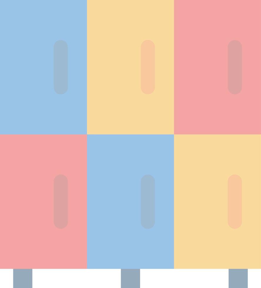 Locker Vector Icon Design