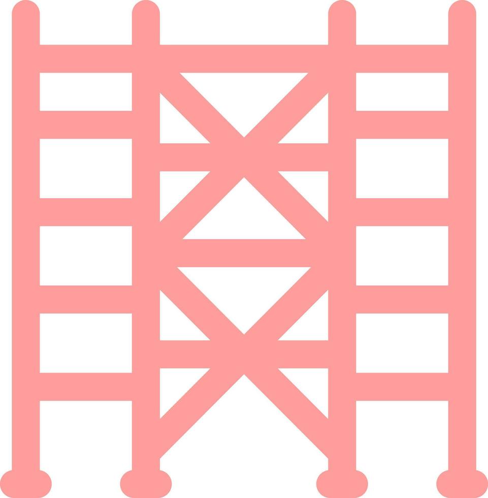 Scaffolding Vector Icon Design