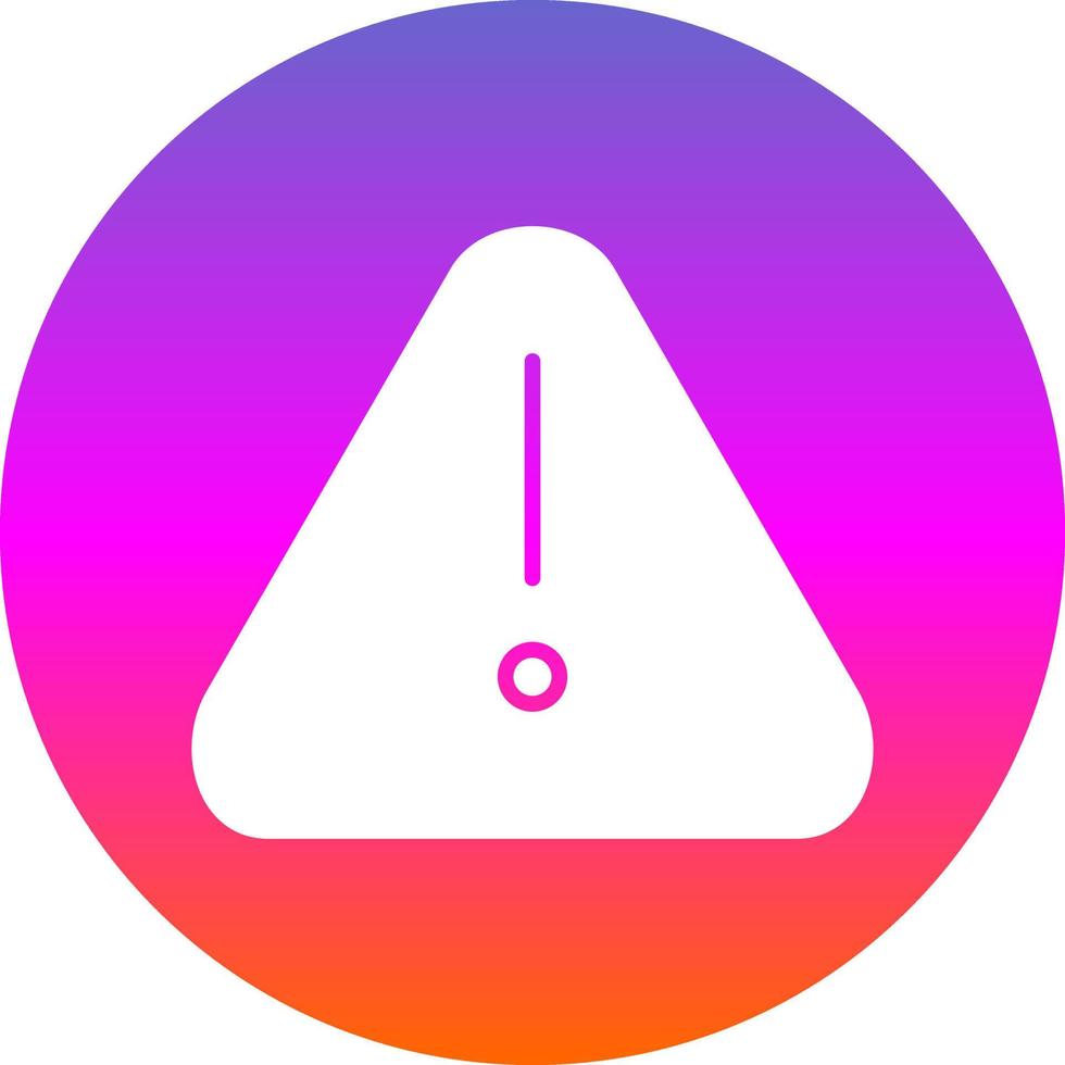 Warnings Vector Icon Design