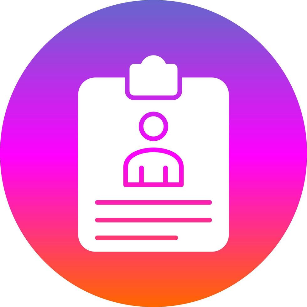 Identifier Vector Icon Design
