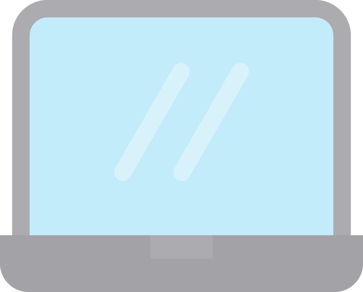 Laptop Screen Vector Icon Design