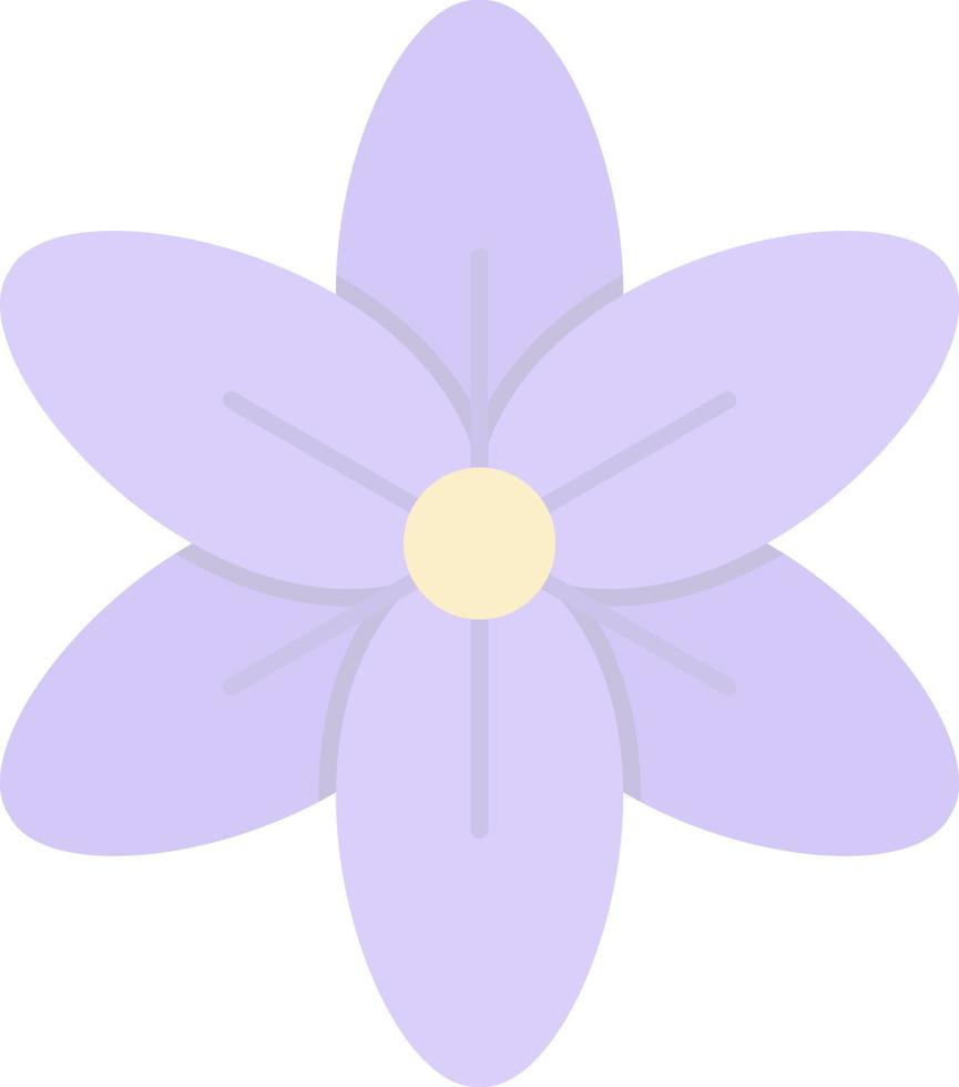 Delphinium Vector Icon Design