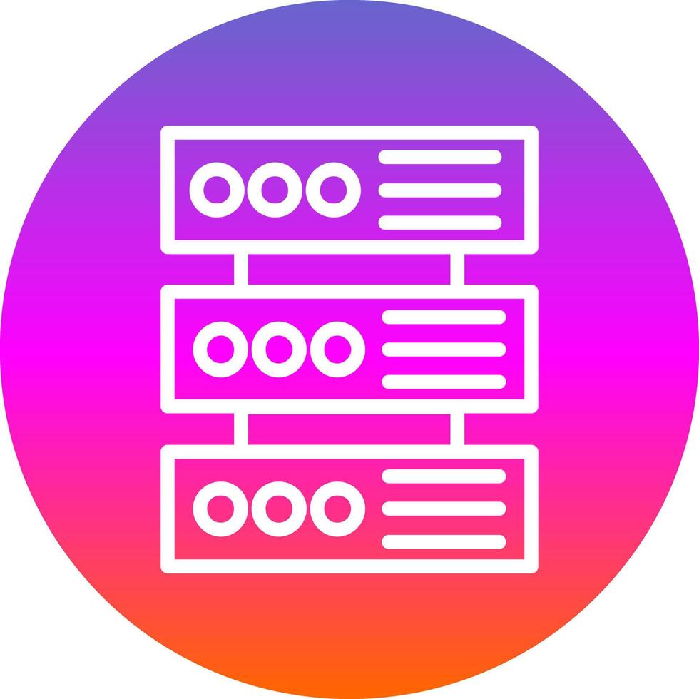 Big Data Vector Icon Design
