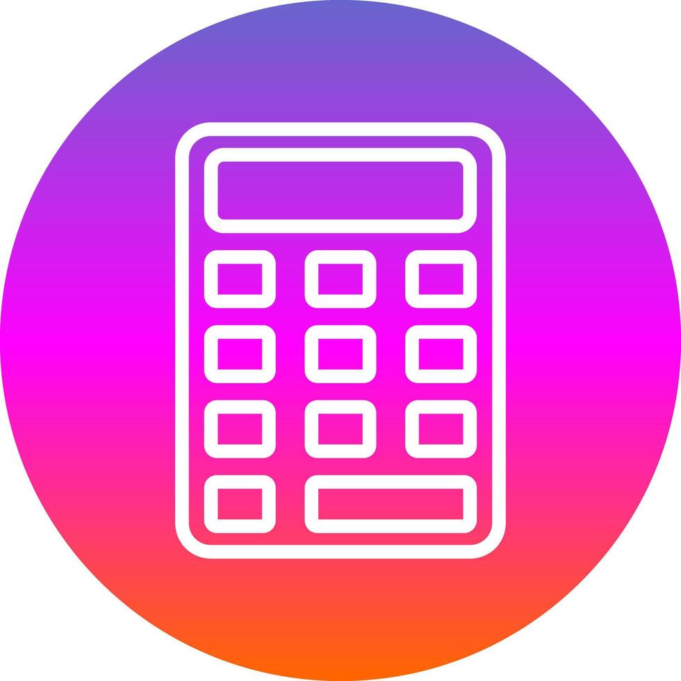 Calculations Vector Icon Design