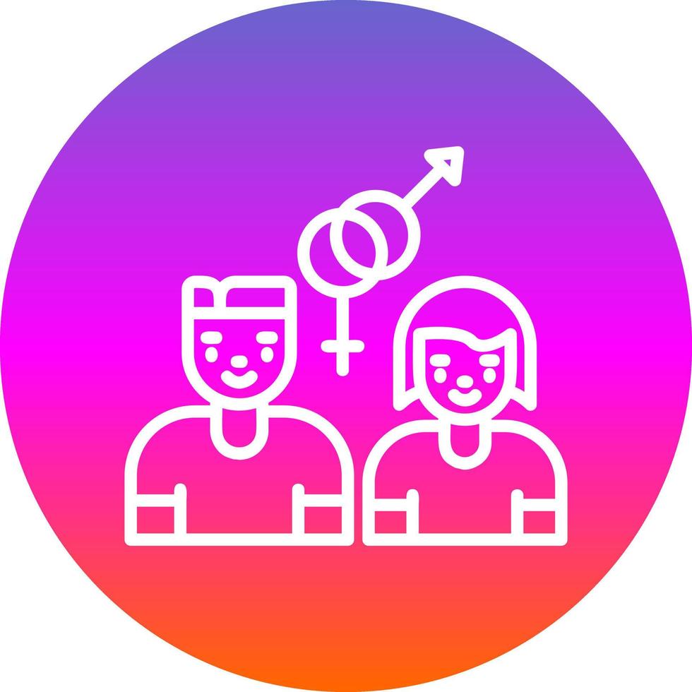 Gender Vector Icon Design