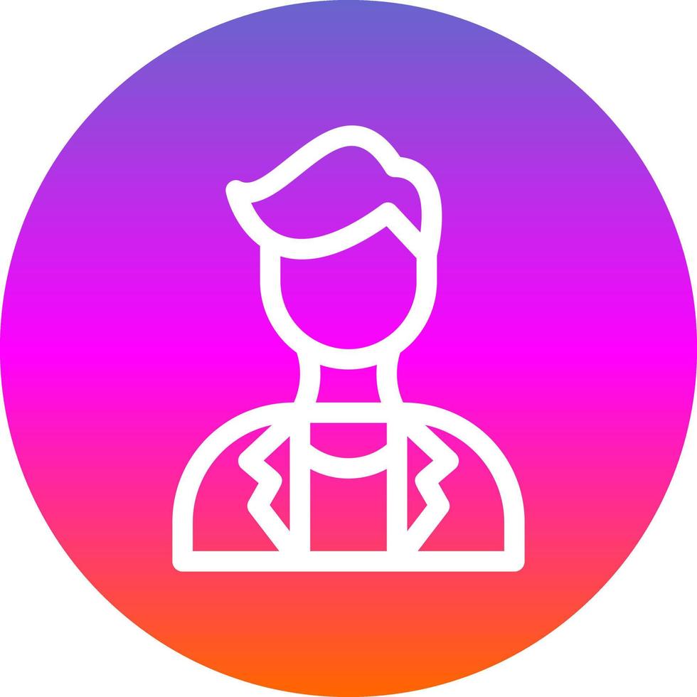 diseño de icono de vector de avatar