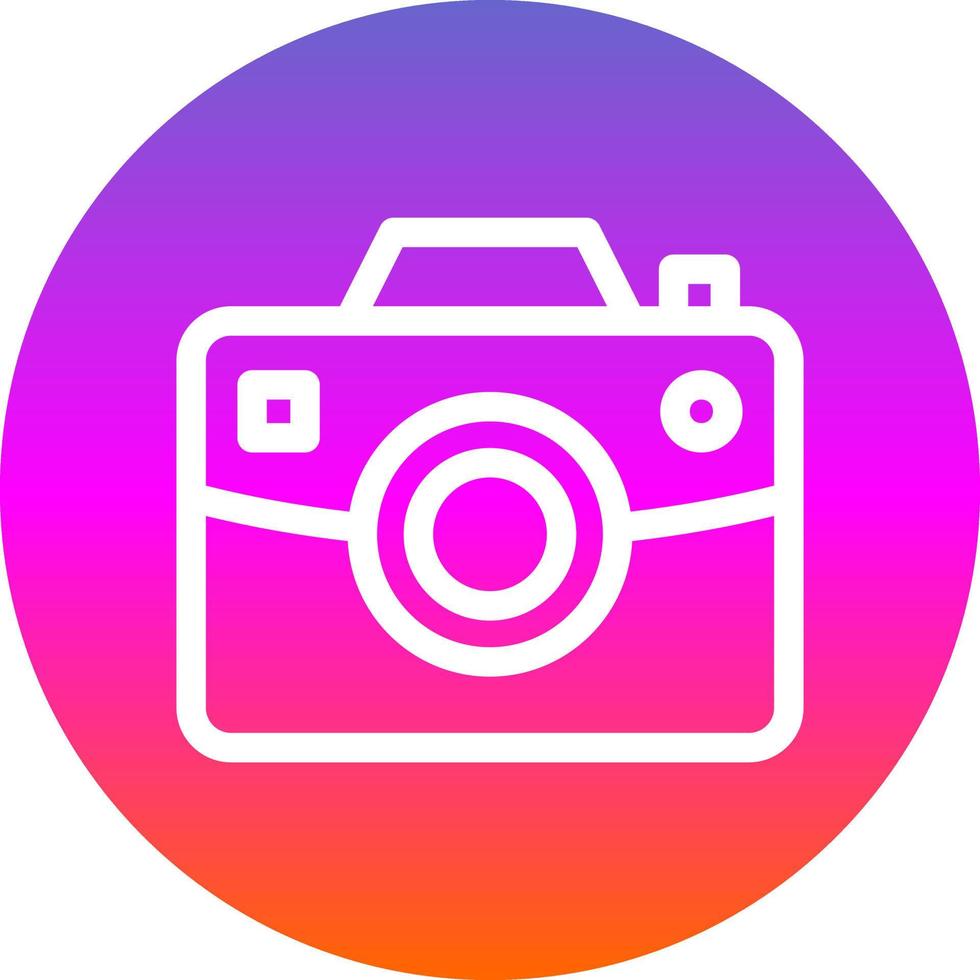 Camera Vector Icon Design