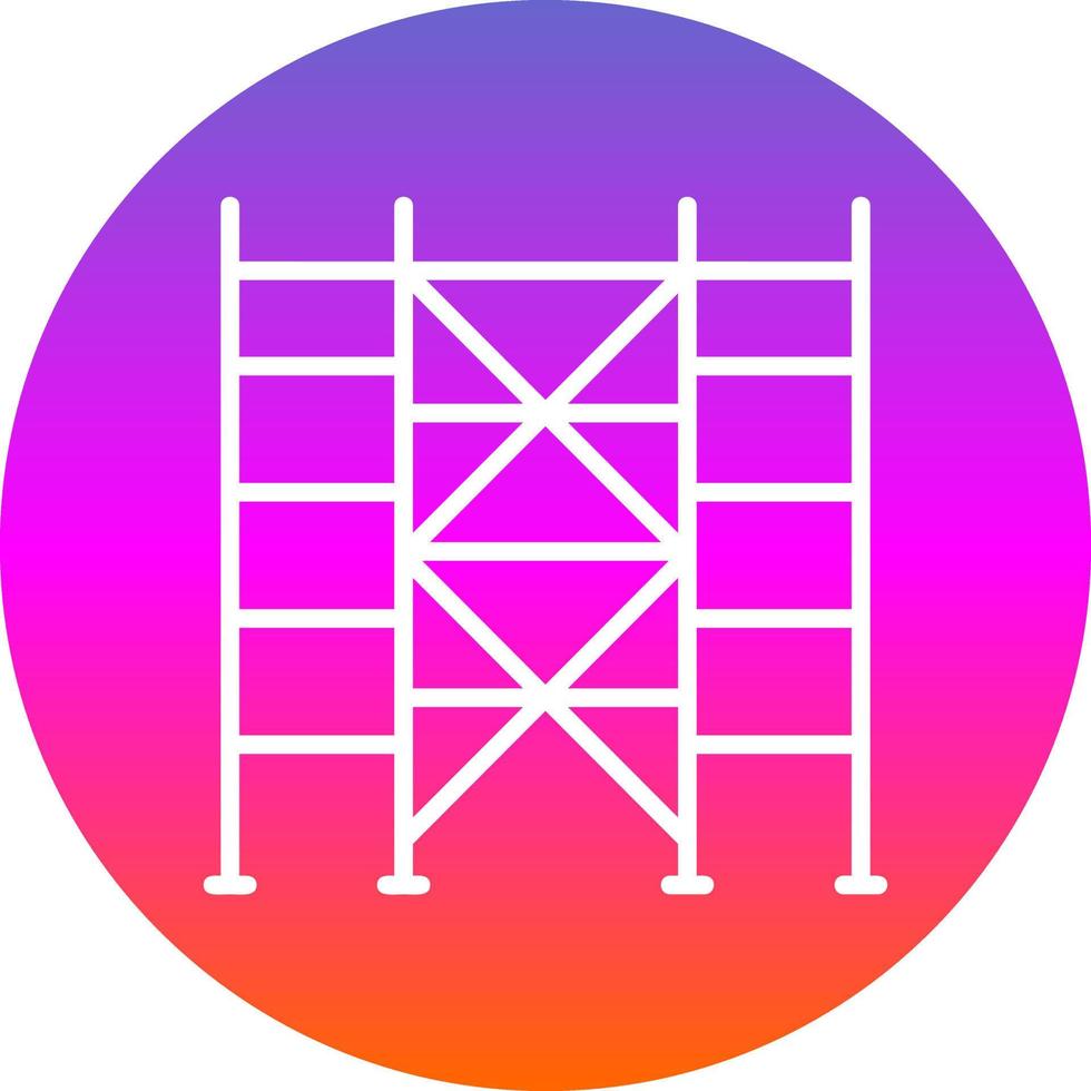 Scaffolding Vector Icon Design