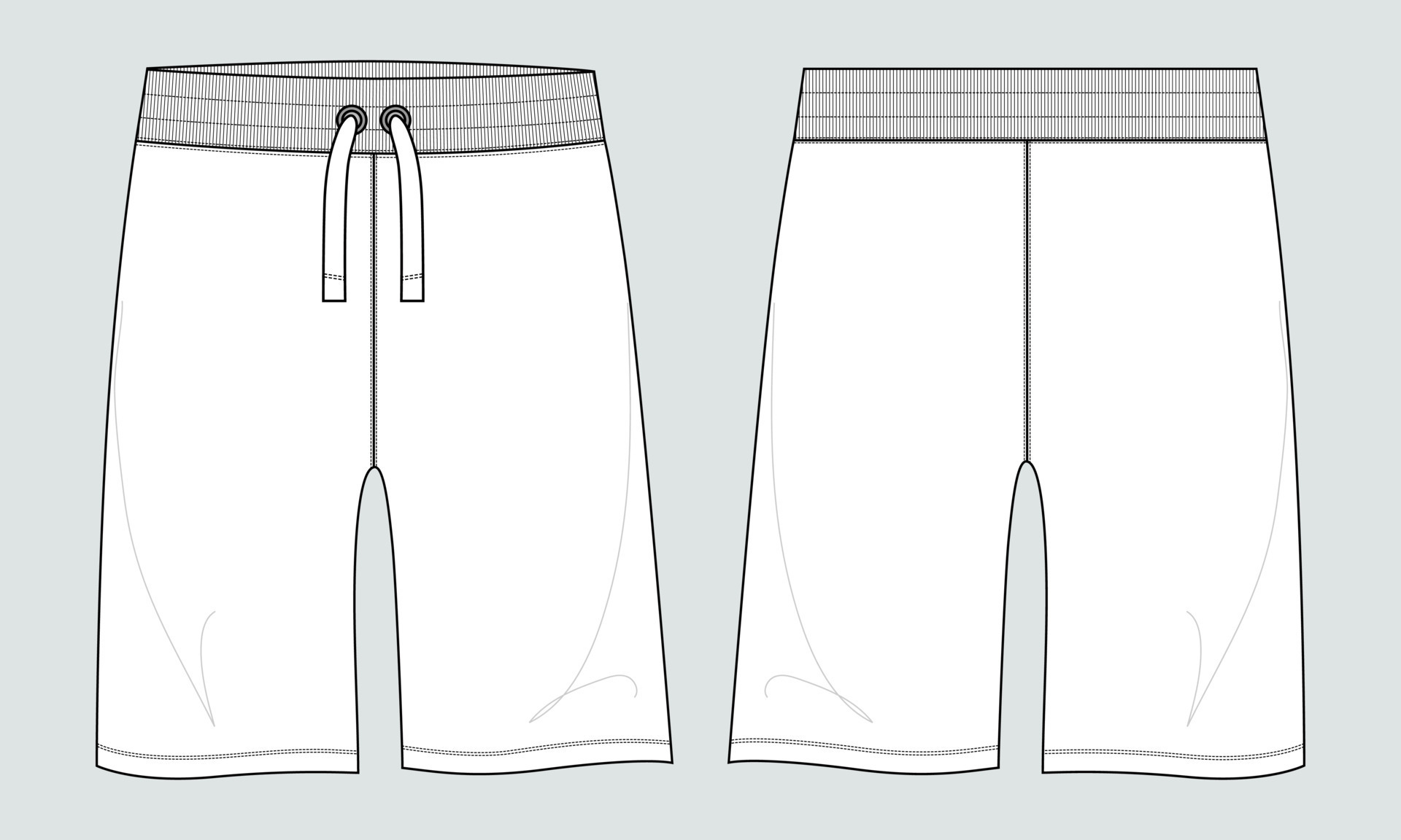 Collection Of 9 Boys Comfortable Underwear Shorts vector illustration.  Sports and fashion objects icon concept. 35283759 Vector Art at Vecteezy