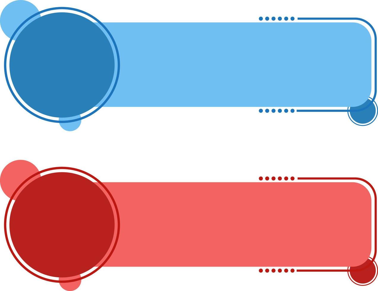 cuadro de etiqueta de texto azul y rojo hd vector transparente