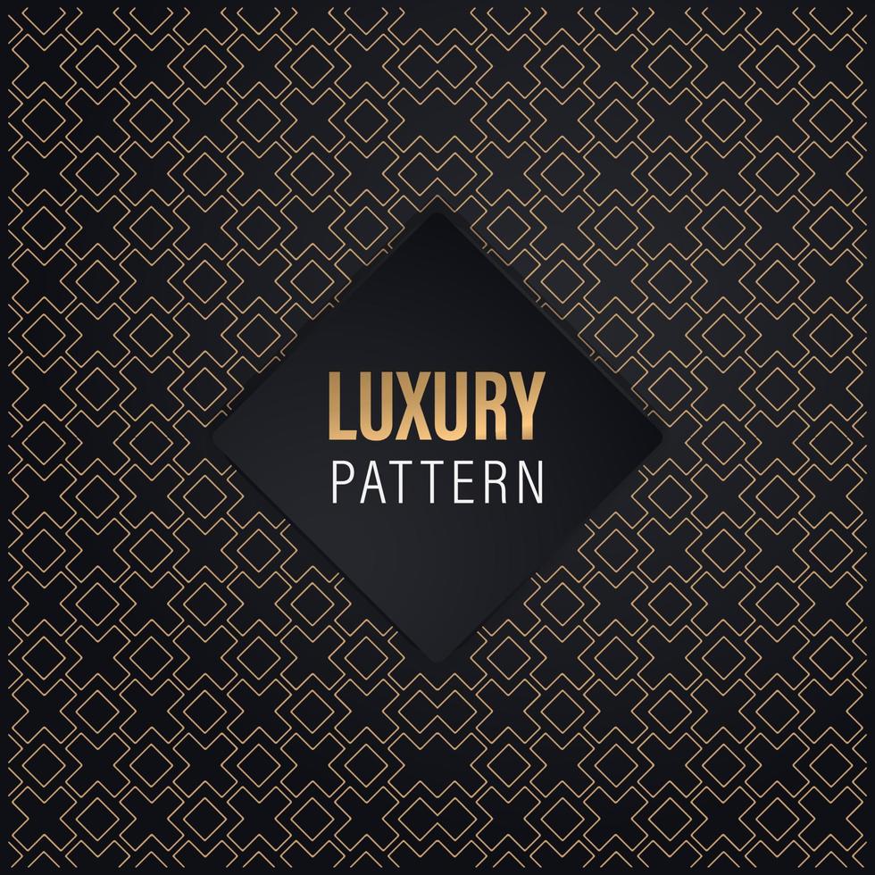 decoración de textura de patrón de lujo diseño elegante y moderno vector