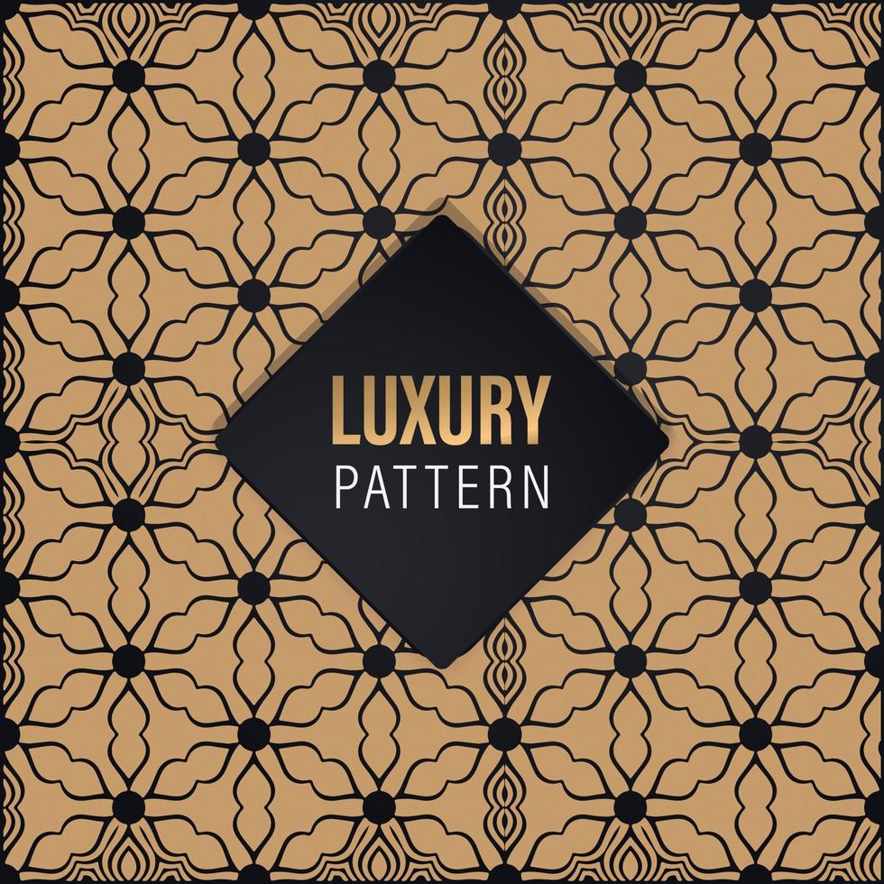 decoración de textura de patrón de lujo diseño elegante y moderno vector