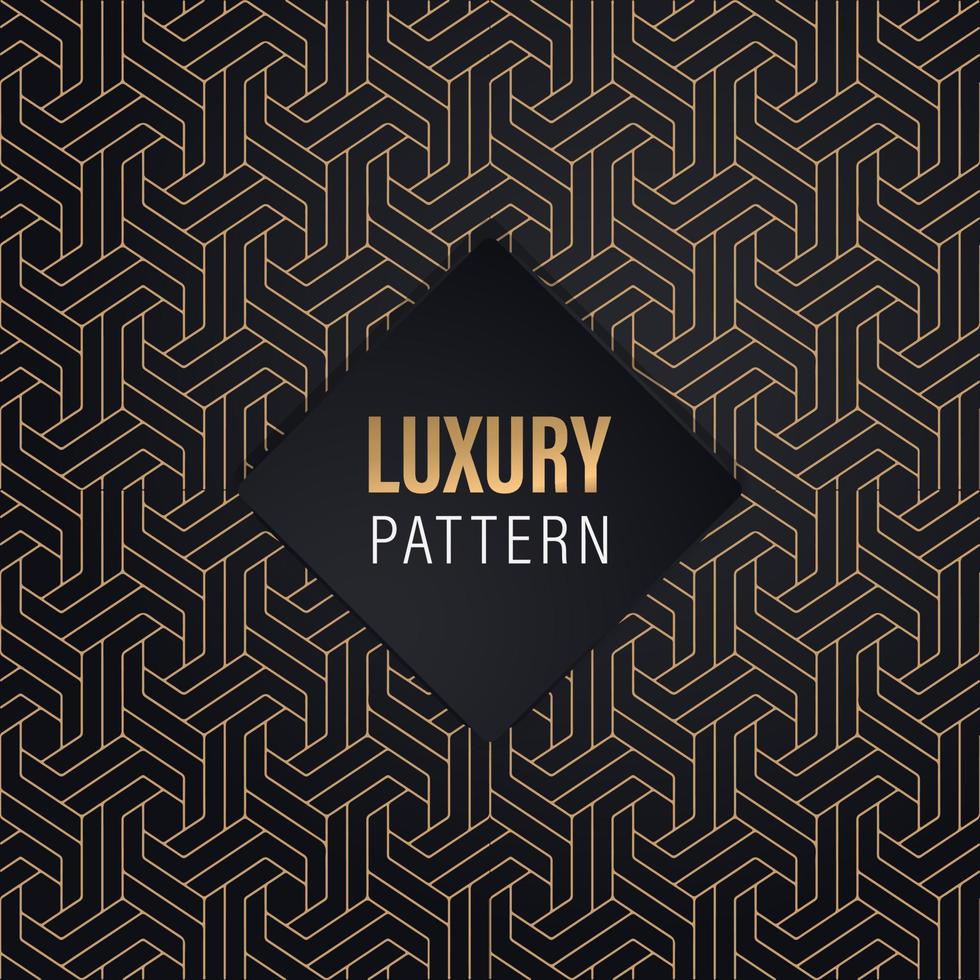 decoración de textura de patrón de lujo diseño elegante y moderno vector