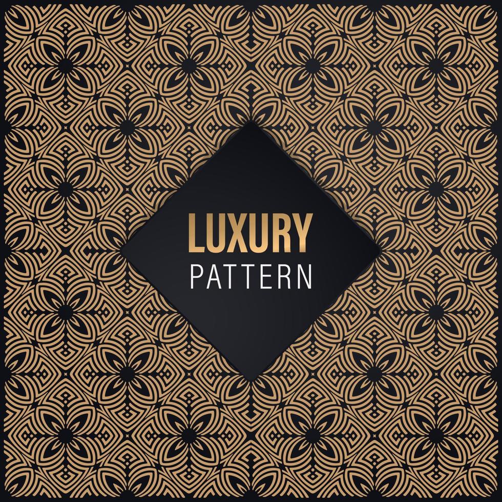 decoración de textura de patrón de lujo diseño elegante y moderno vector