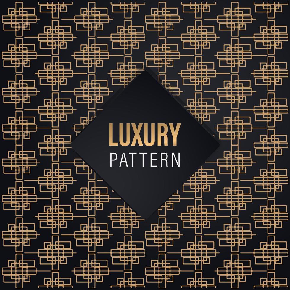 decoración de textura de patrón de lujo diseño elegante y moderno vector