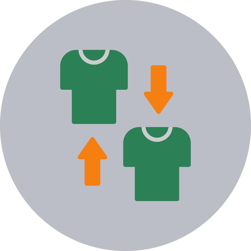 Substitution Vector Icon