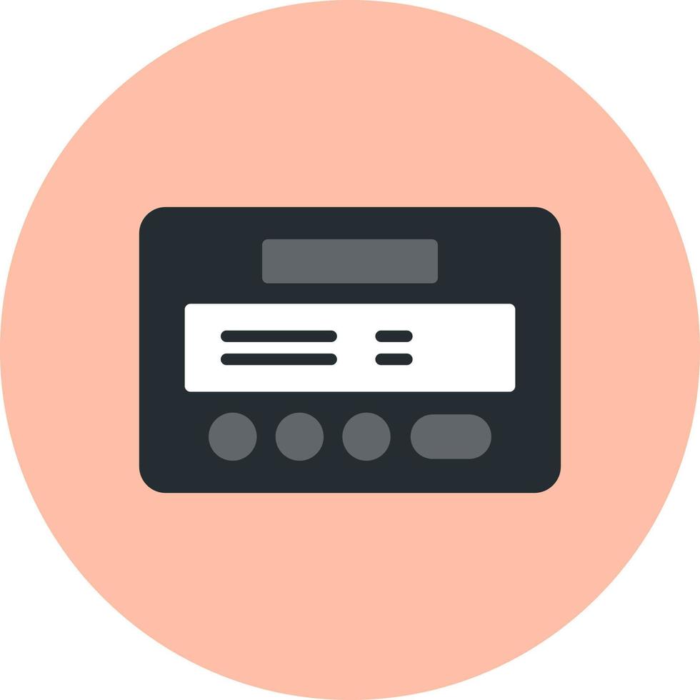 Pager Vector Icon