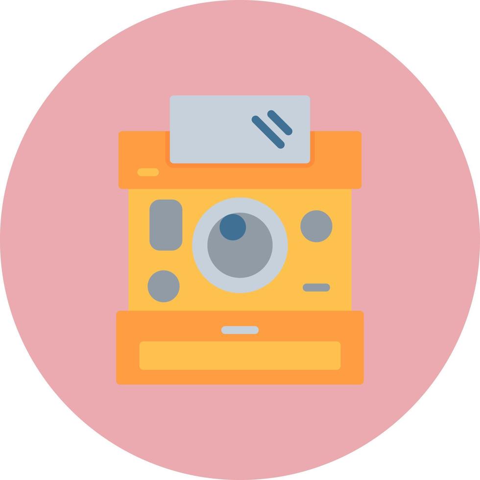 Instant Camera Vector Icon