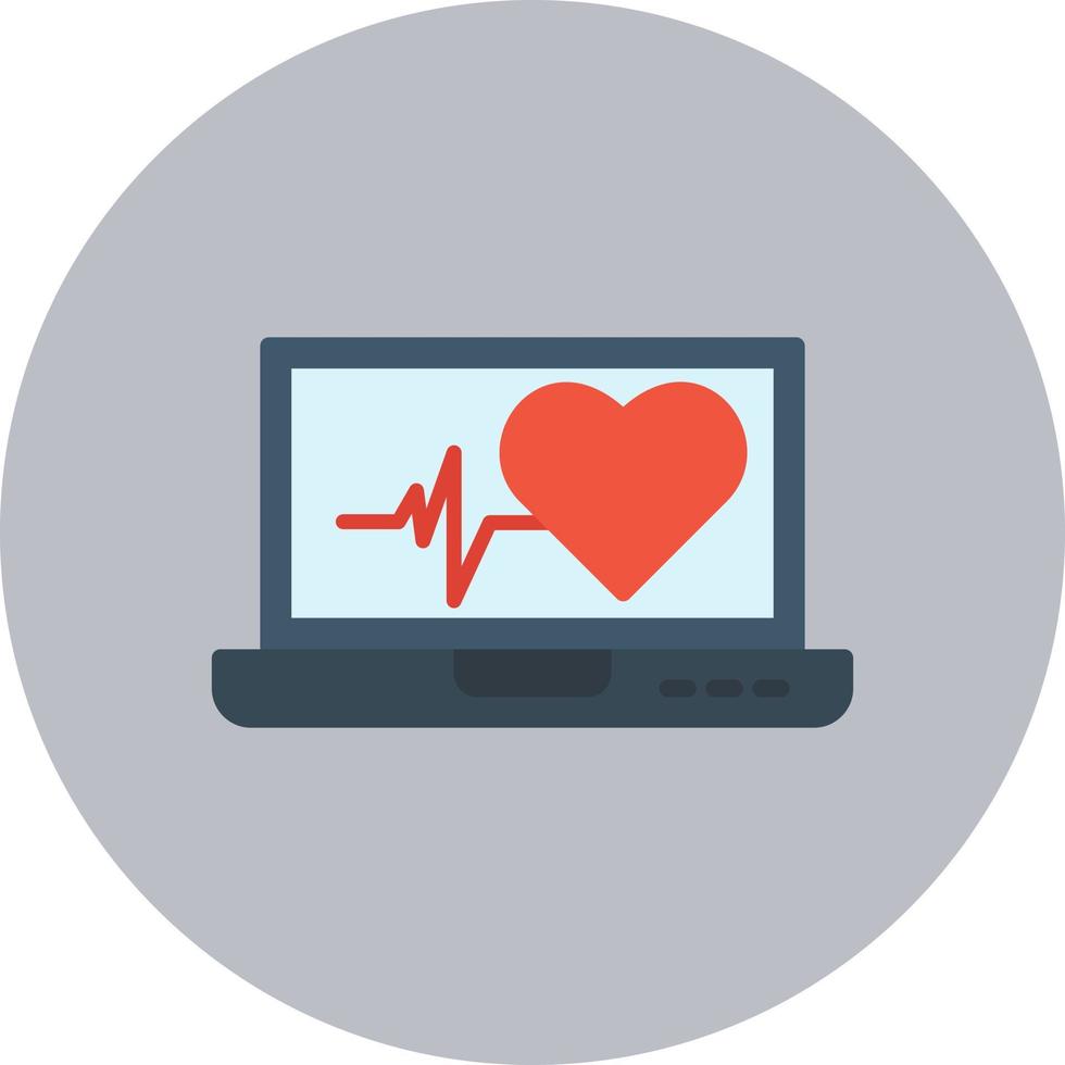 Heart Rate Vector Icon